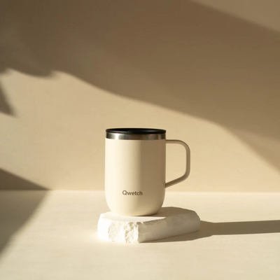Mug isotherme inox 350ml - Matt Sable avec anse et filtre