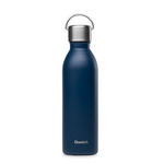 Bouteille isotherme ACTIVE inox 600ml - Bleu marine mat - avec anse