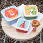 Set de 3 Boîtes Snack "Colourful Creatures"