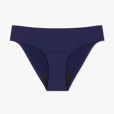 Culotte menstruelle SÉLÉNÉ - Flux moyen - Bleu