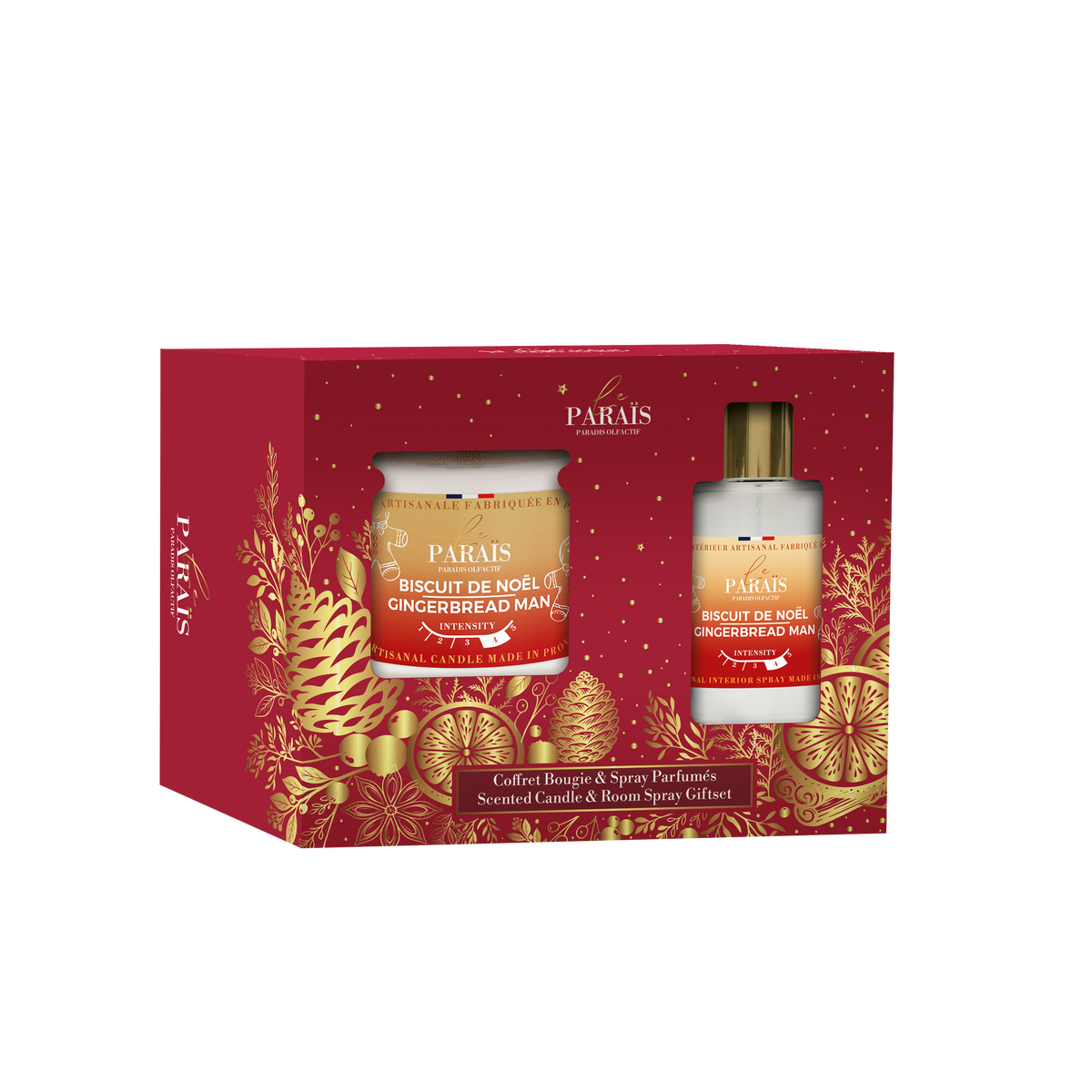 Coffret Noël 300ml & Diffuseur 100ml Biscuit de Noël