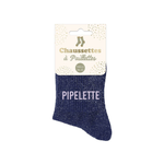 Chaussettes Pipelette TU - Bleu