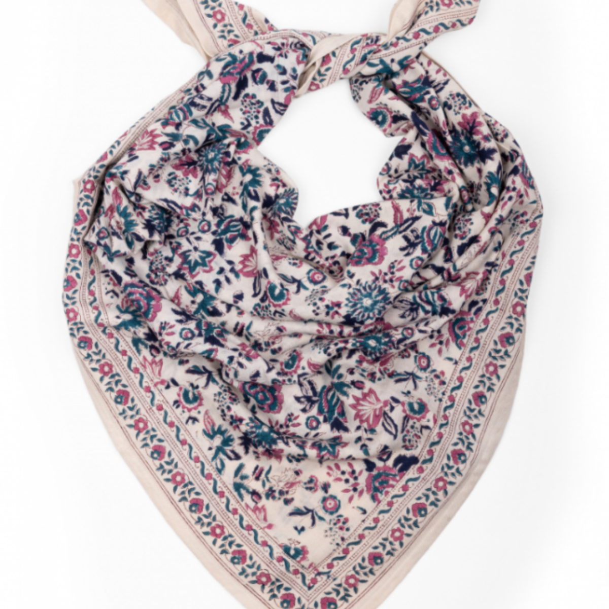 Foulard indien - Goa Myrtille
