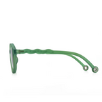 Lunettes de soleil Ovales Adulte et Adolescent - Olive