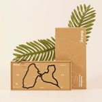 Silhouette de la Guadeloupe - décoration murale en acier