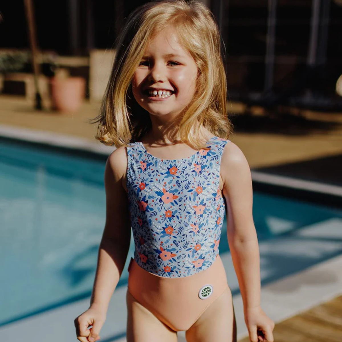 Maillot de bain fille - Champêtre