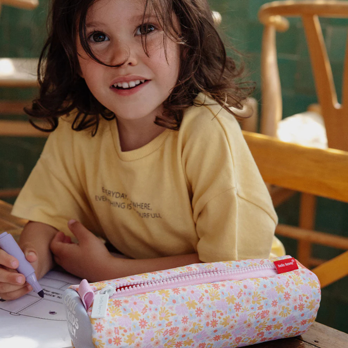 Trousse Retro Flowers