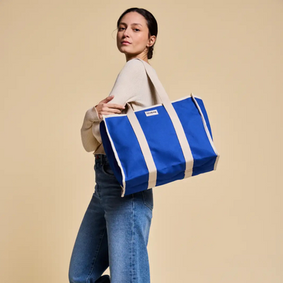 Sac cabas Oscar - Bleu Électrique