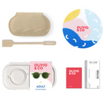 Lunettes de soleil Ovales Adulte et Adolescent - Olive