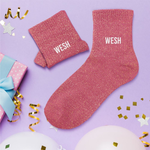 Chaussettes Wesh TU - Rose