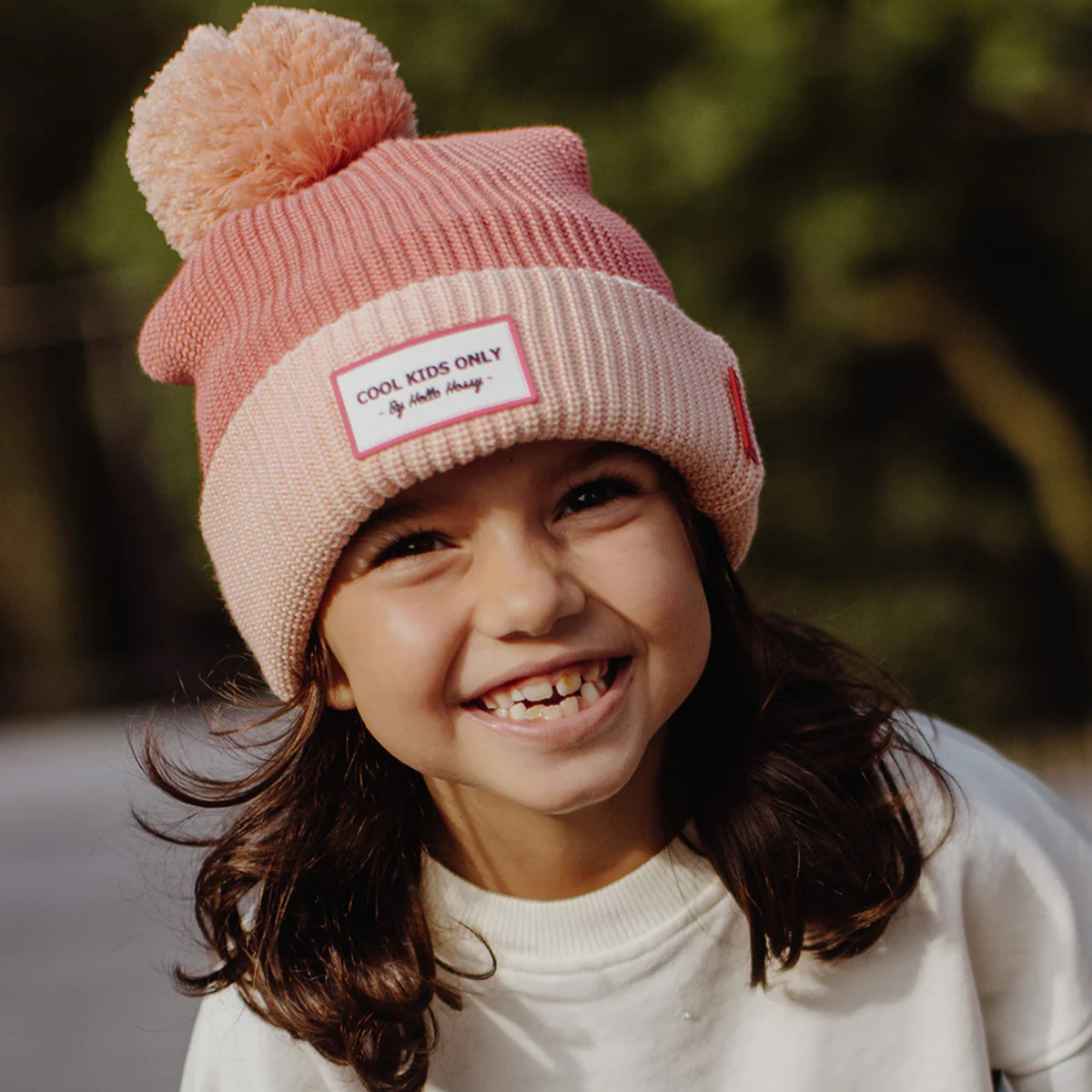 Bonnet Color Block Blush - 2-5 ANS