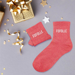 Chaussettes Fofolle TU - Rouge