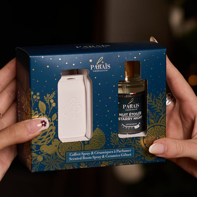 Coffret Noël Spray 50ml & 2 platres à parfumer Nuit Etoilée
