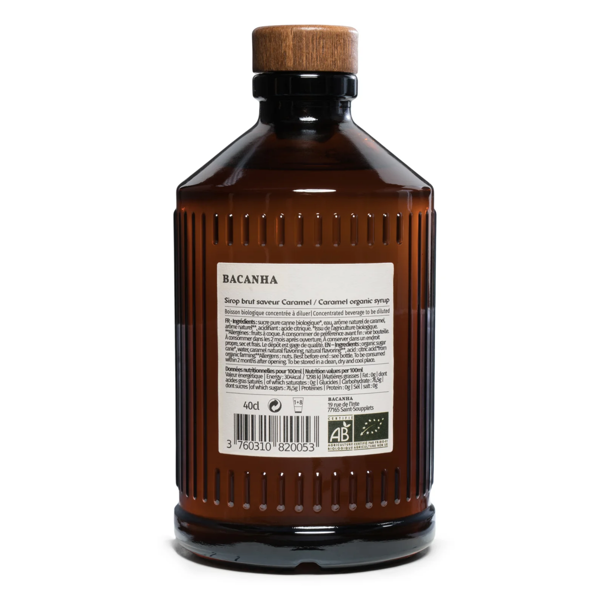 Sirop BIO - Caramel