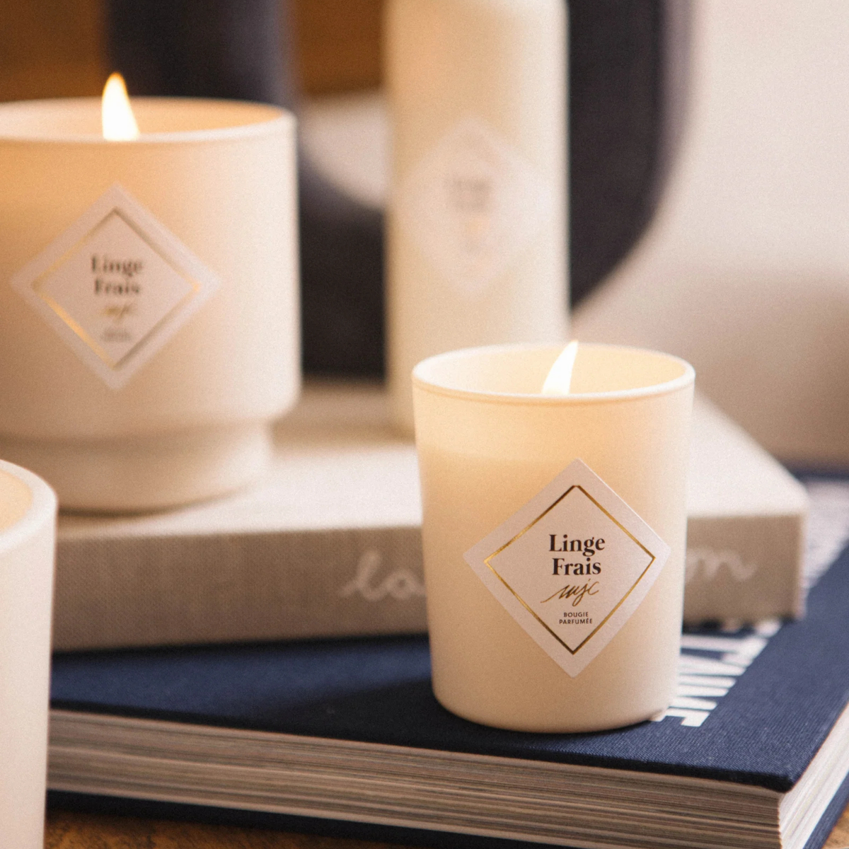 Bougie parfumée - Linge Frais