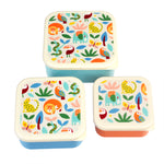 Set de 3 Boîtes Snack "Wild Wonders"