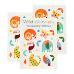 Tatouages éphémères Wild Wonders