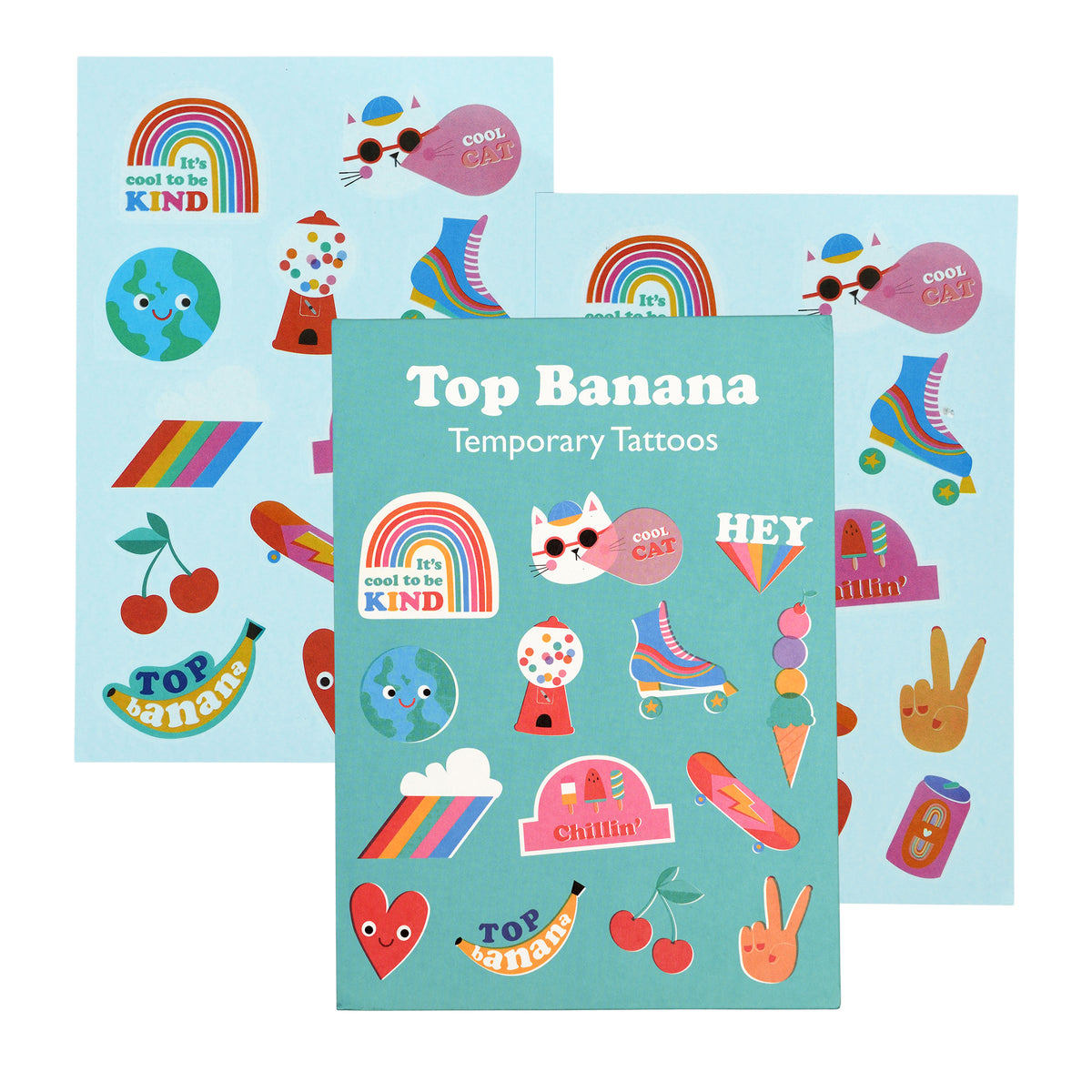 Tatouages éphémères Top Banana