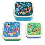 Set de 3 Boîtes Snack "Fairies In Garden"