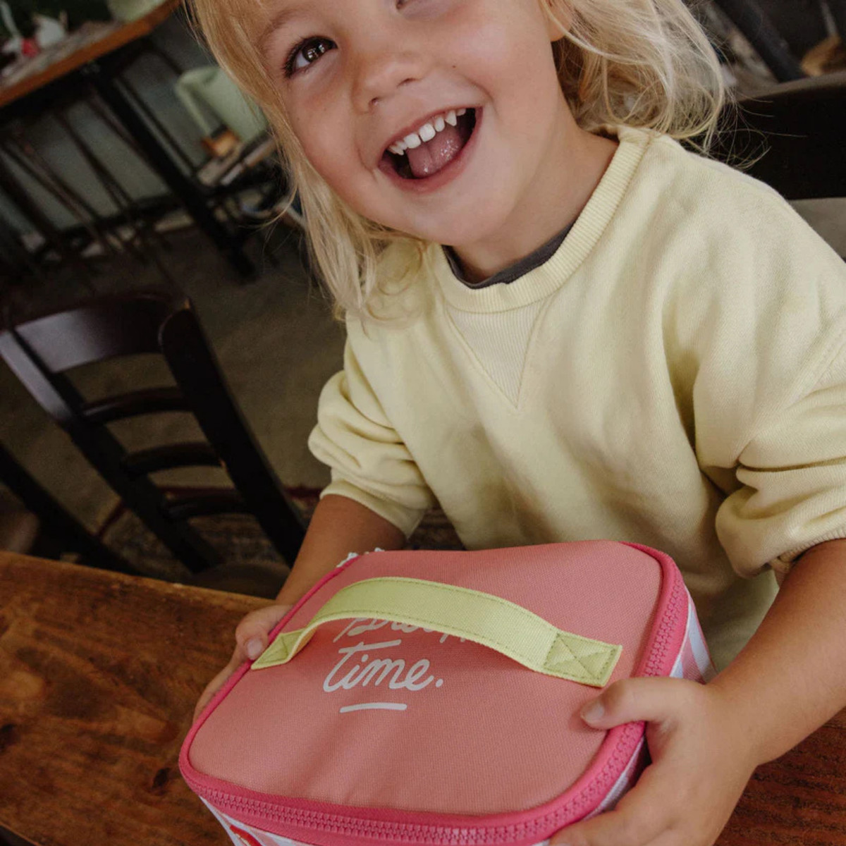 Sac Goûter - Pink Stripes