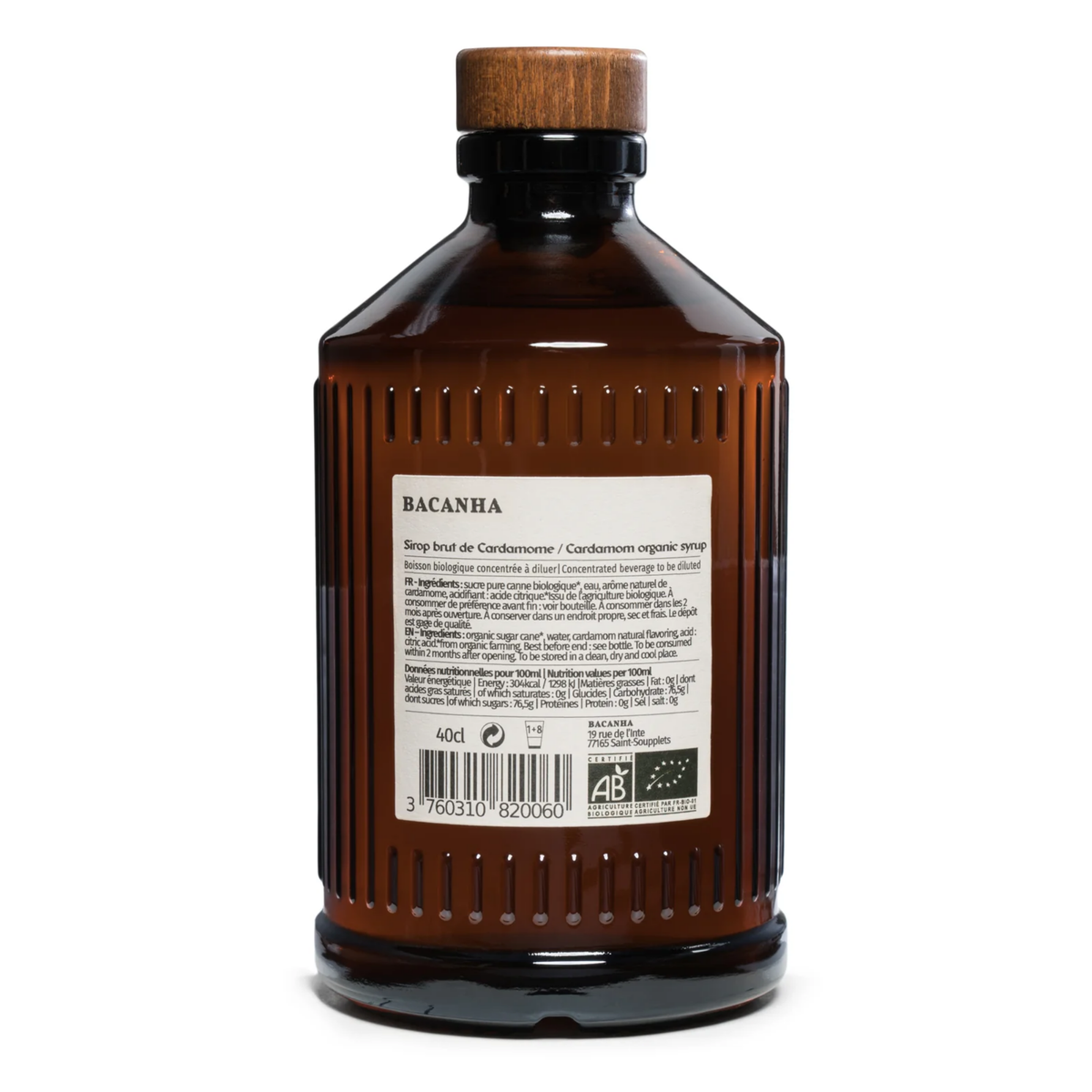 Sirop BIO - Cardamome