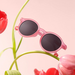 Lunettes de Soleil Ovales Enfant - Rose