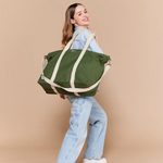 Sac weekend Jean - Olive