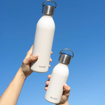 Bouteille isotherme ACTIVE inox 350ml - Sable mat - avec anse