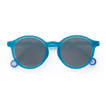 Lunettes de Soleil Ovales Junior - Bleu Récif
