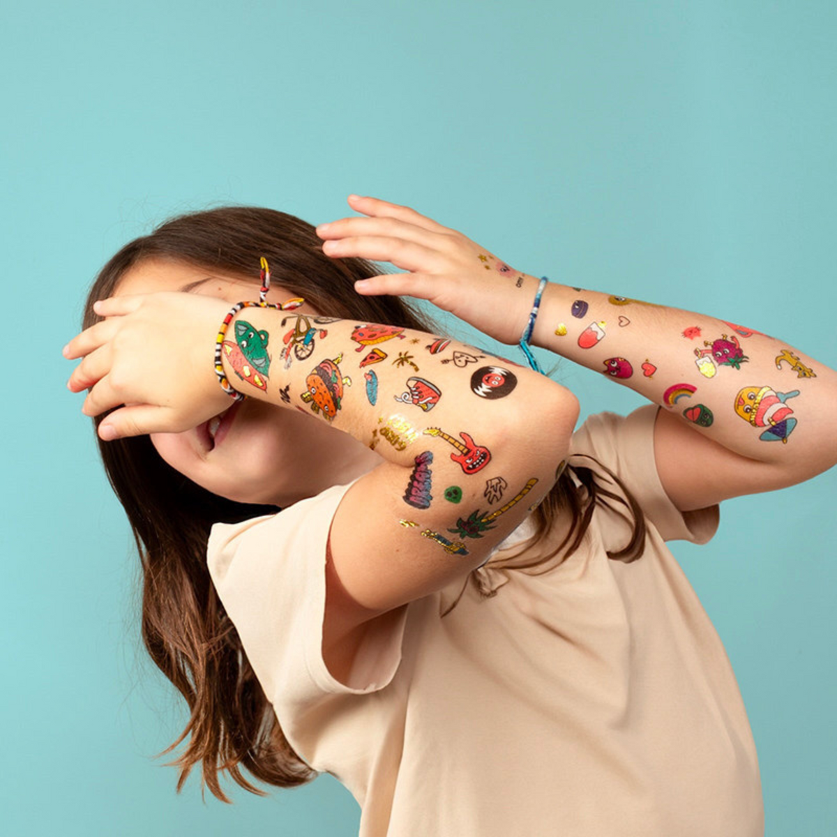 Tatouages éphémères - Kawaii