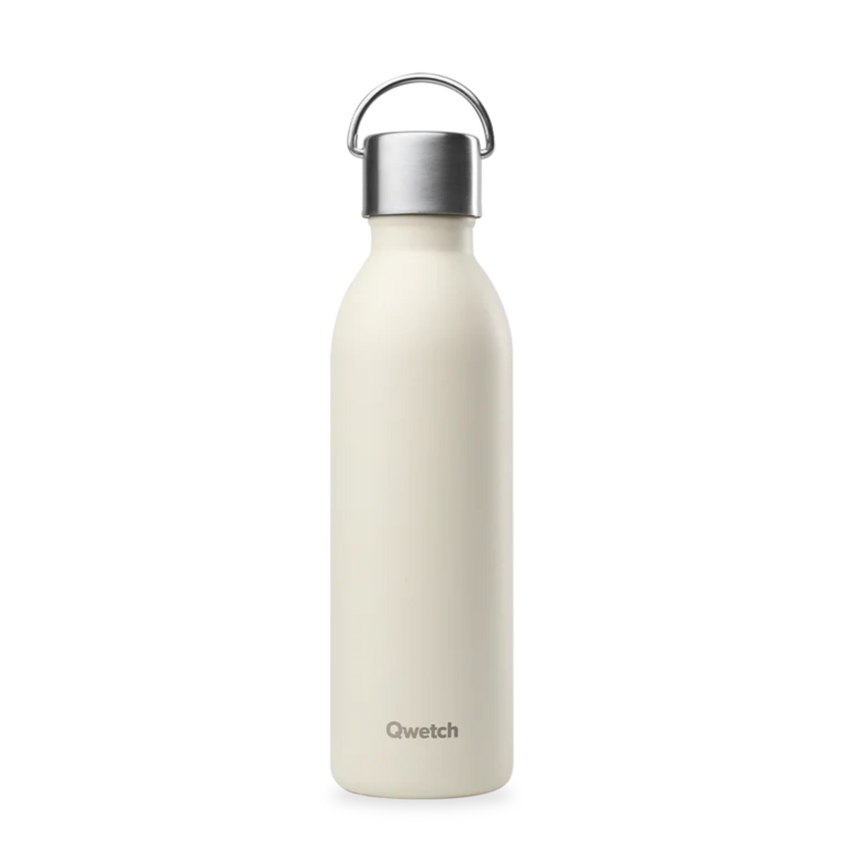 Bouteille isotherme ACTIVE inox 600ml - Sable mat - avec anse