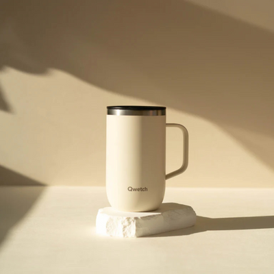 Mug isotherme inox 470ml - Matt Sable avec anse et filtre intégré
