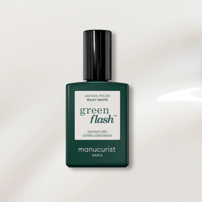 Vernis Green Flash - Milky White