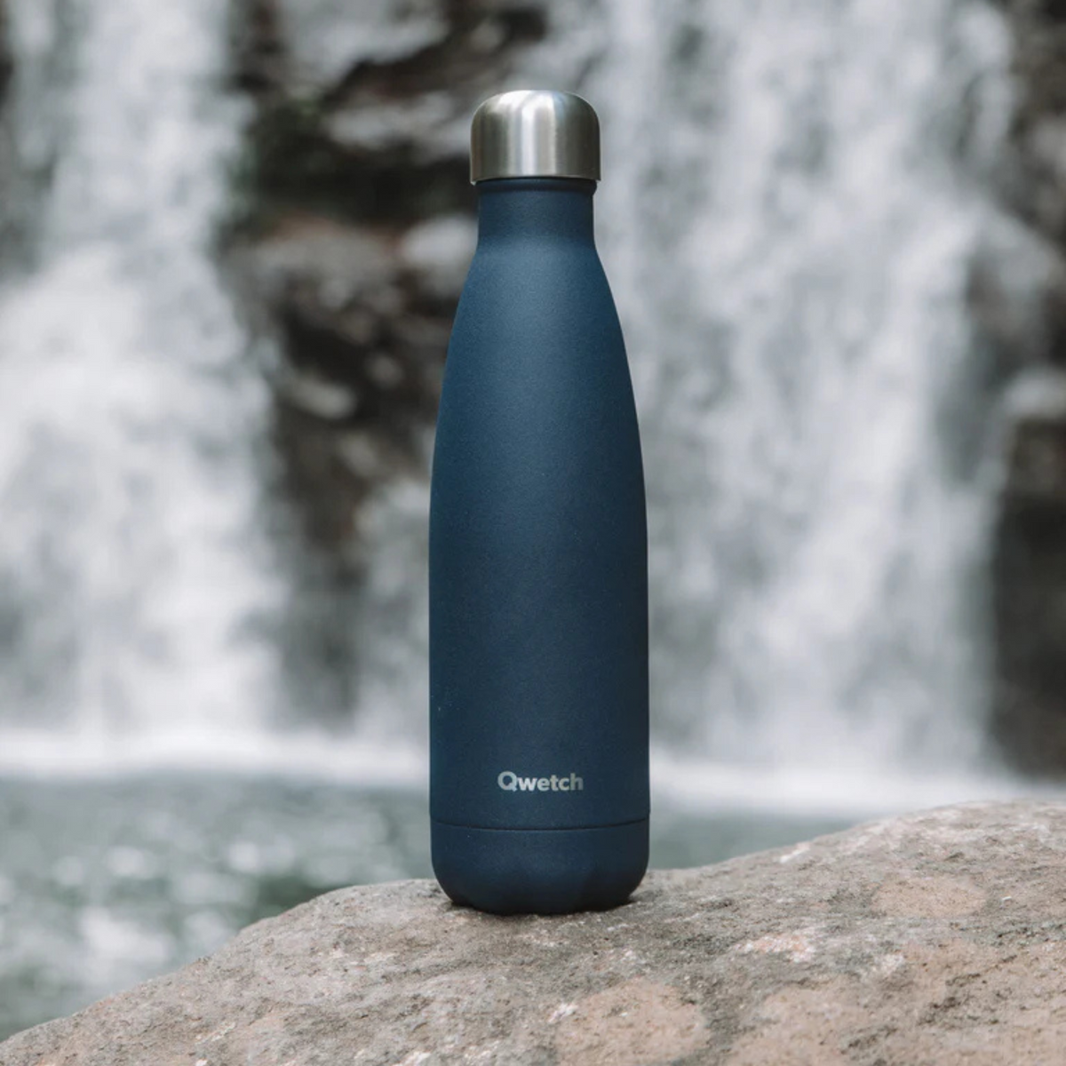Bouteille isotherme ORIGINALS inox 500ml - Bleu nuit Granite