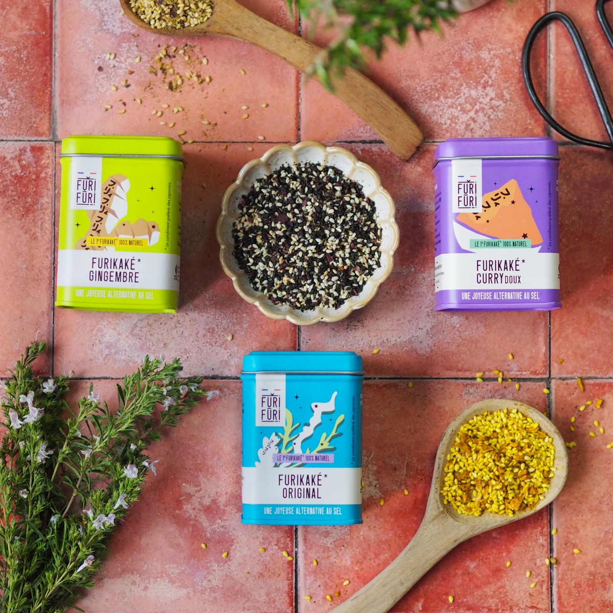 Coffret PEP'S - Alternative au sel - Condiment sésame & algues