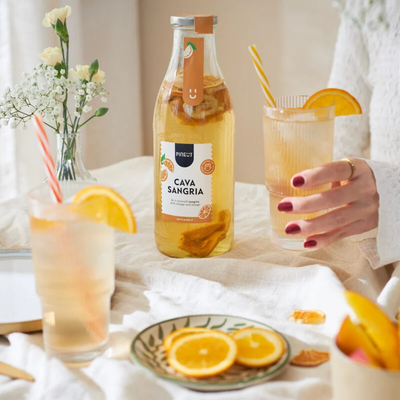 Préparation Cocktail - Cava Sangria