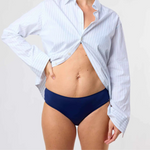 Culotte menstruelle SÉLÉNÉ - Flux moyen - Bleu