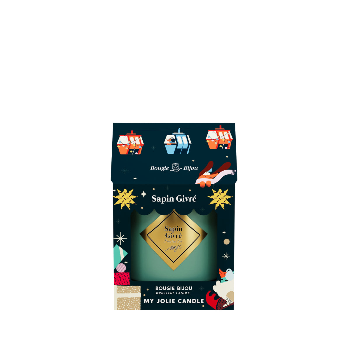Bougie parfumée - 180g Sapin