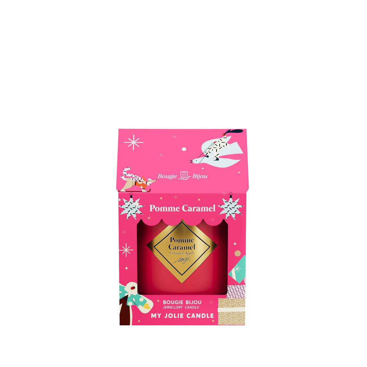 Bougie parfumée 180 g - Pomme caramel