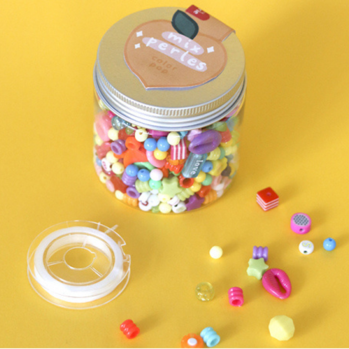 Mix de perles - Color pop