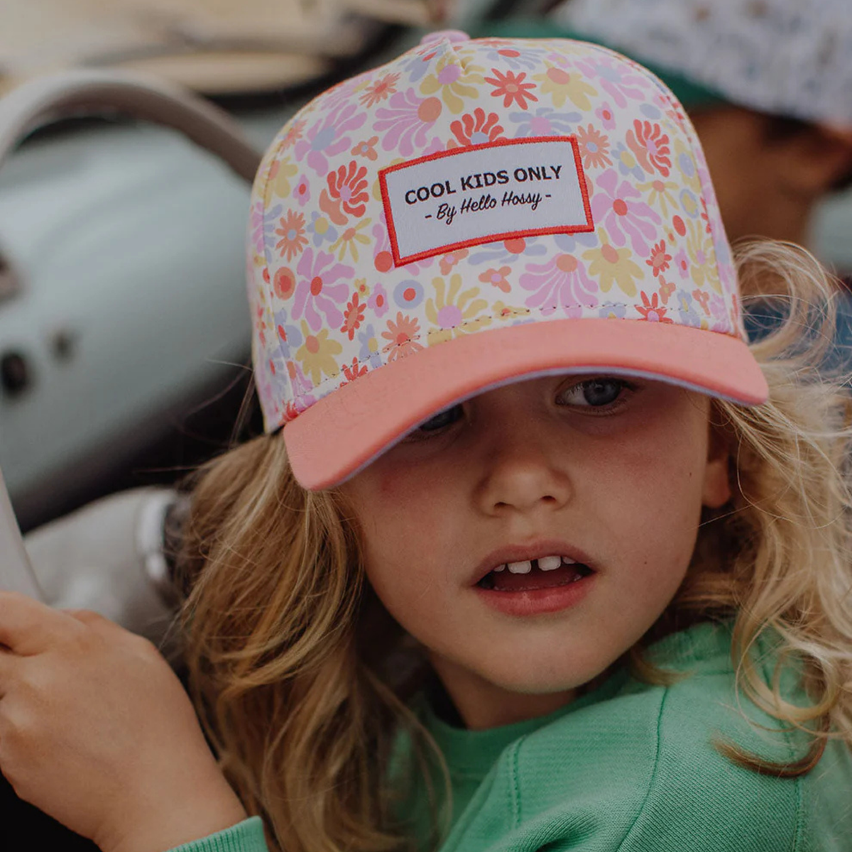 Casquette Retro Flowers - Enfant / Adulte