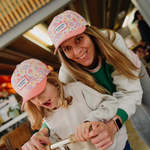 Casquette Retro Flowers - Enfant / Adulte