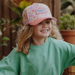 Casquette Retro Flowers - Enfant / Adulte