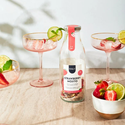 Préparation Cocktail - Mojito Fraise