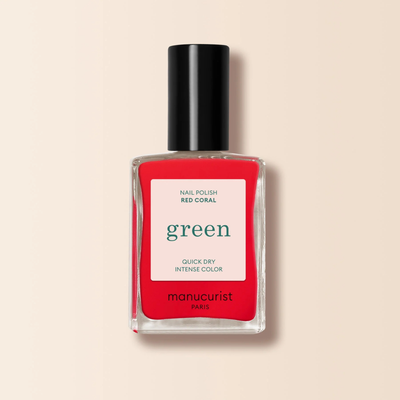 Vernis Green - Red Coral
