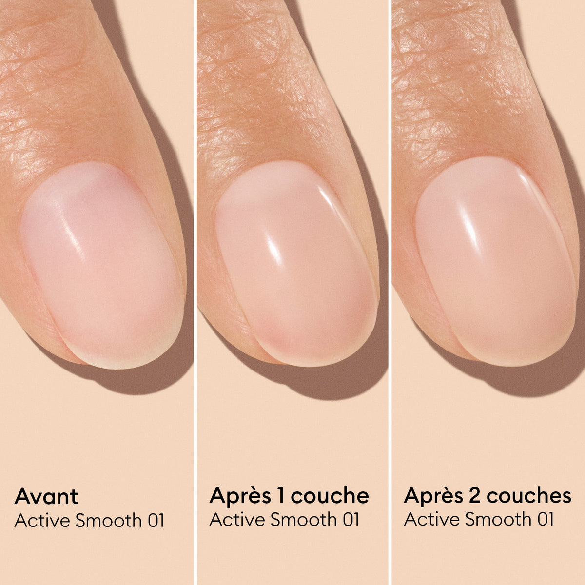 Active Smooth - Vernis Make-up & Soin - 01
