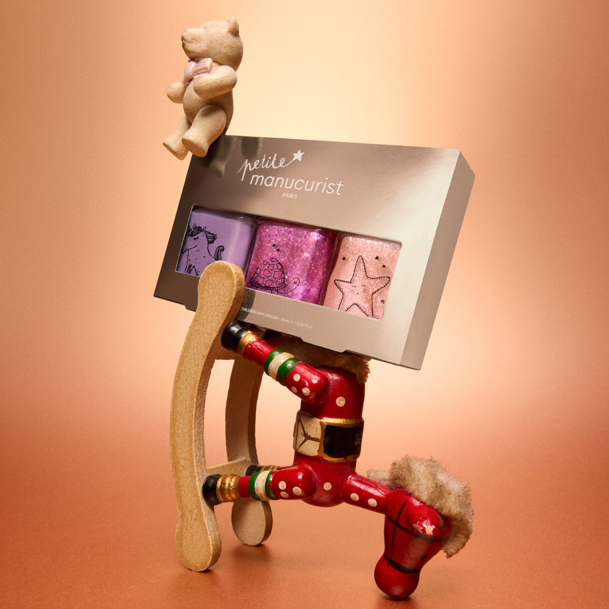 Coffret Cadeau Petite Manucurist - Trio de Vernis Enfant