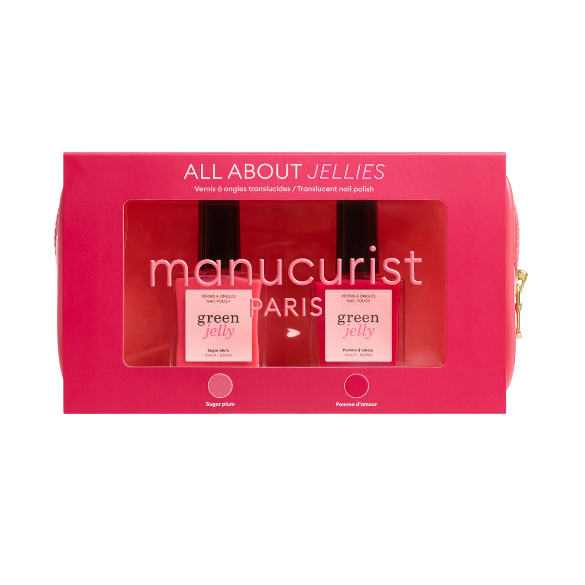 Trousse 2 vernis Jelly - Pink Sorbet & Sugar Plum
