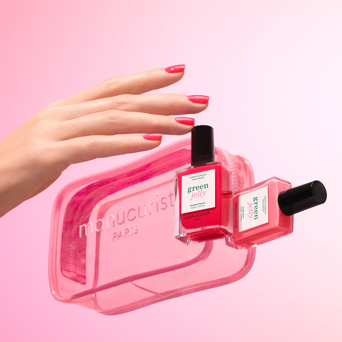 Trousse 2 vernis Jelly - Pink Sorbet & Sugar Plum