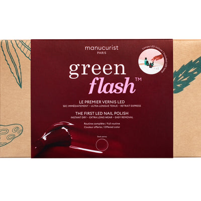 Coffret vernis green flash 1 couleur - Dark Pansy
